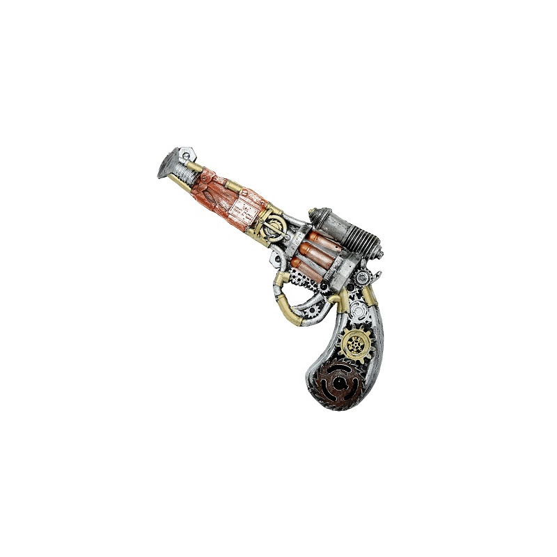 Pistola Steampunk Pirata in schiuma di lattice