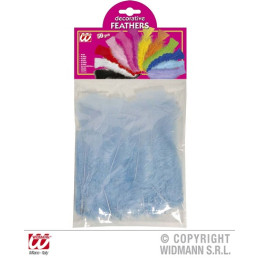 Piuma Celeste 10 cm (cf. 50 pz)