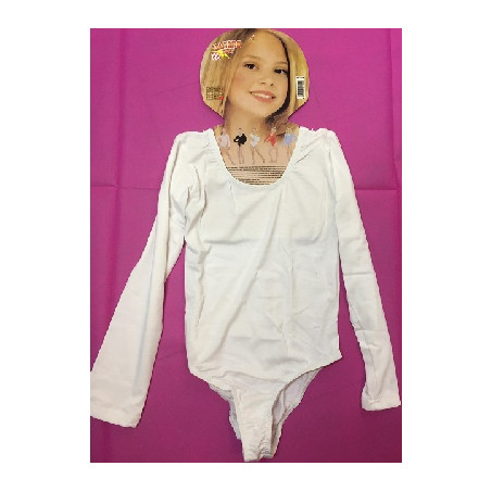 Body BIANCO - Tg L 11/13 anni 158 cm