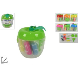 Plastichina Mela (8 pz+ 3 stampi)