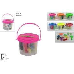 Plastichina Orologio (8 pz+ 3 stampi)