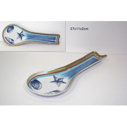 Poggiamestolo Mare in melanina 27 cm