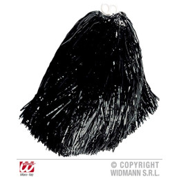 Pon Pon NERO con anelli (1 pz)