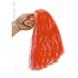 Pon Pon ROSSO con asta (1 pz)