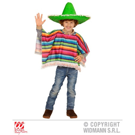 Poncho MESSICANO - Tg Unica