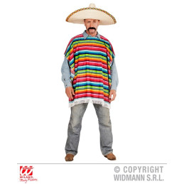 Poncho MESSICANO - Tg Unica