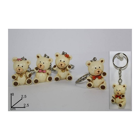 Portachiave Orsetto 8 cm