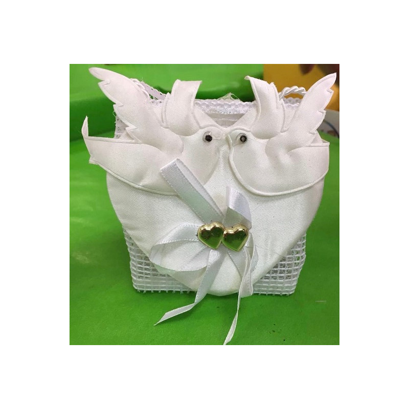 Portaconfetti bianco