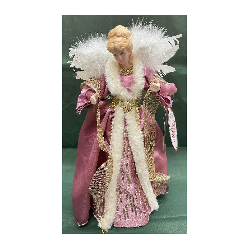 Puntale Angelo Rosa 27 cm