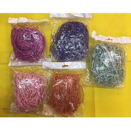 Raffia Colorata 30 gr - col ass