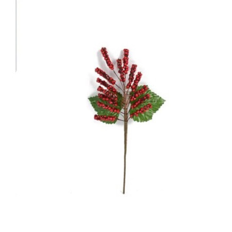 Rametto Bacche Rosso 21 cm