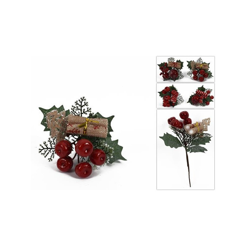 Rametto Mele Rosso 18 cm