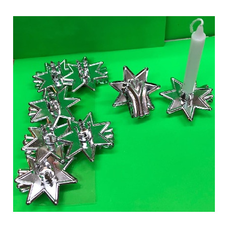 Reggicandela pinzetta per albero 5 cm (cf. 8 pz)