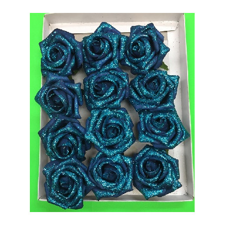 Rosa Blu 6 cm (cf. 12 pz)