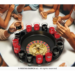 Roulette con bicchierini