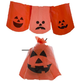Sacchetti Zucca Portacaramelle (cf. 10 pz)