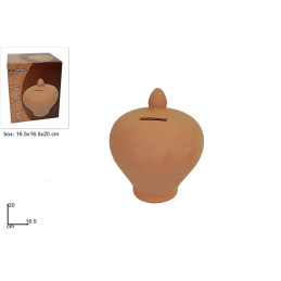 Salvadanaio Terracotta 20x16 cm