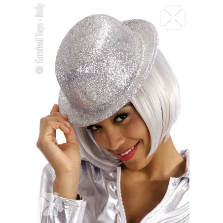 Bombetta Argento Glitter