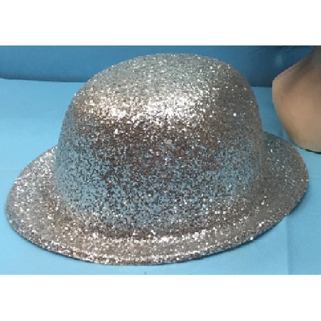 Bombetta Argento Glitter