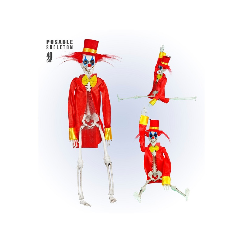 Scheletro Clown IT 40 cm