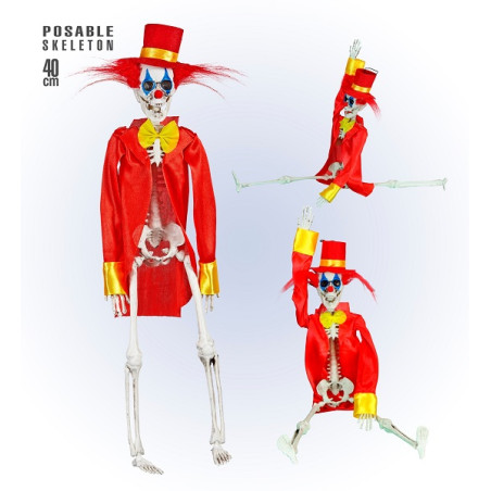 Scheletro Clown IT 40 cm