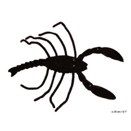 Scorpione Nero 25 cm