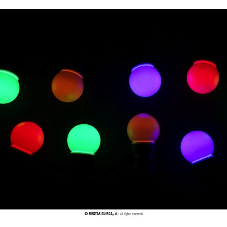 Serie 10 Lampadine Led COLORATA