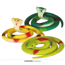 Serpenti in gomma 70 cm mod ass