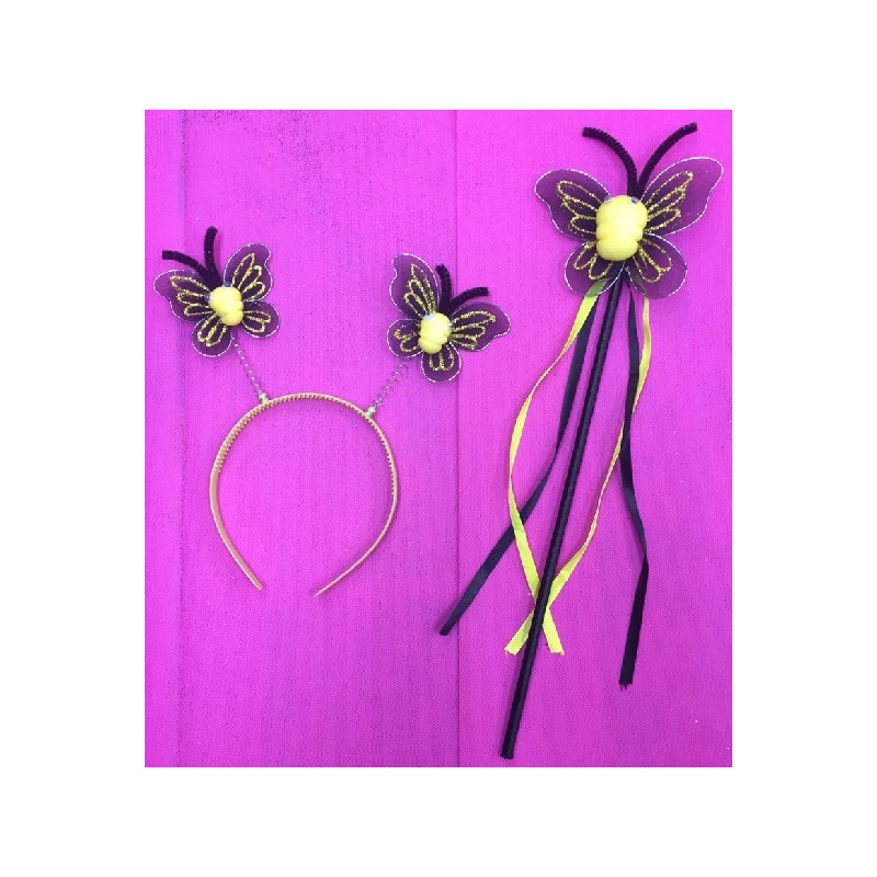 Set Ape - 2 pz (Cerchietto,bacchetta)