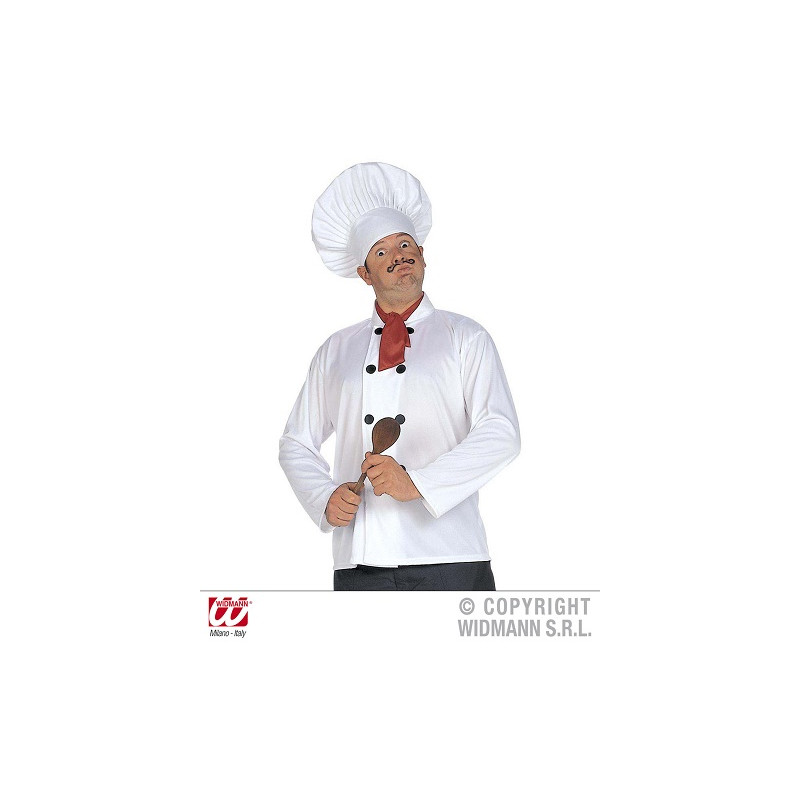 Set Cuoco - 3 pz (Casacca,cappello,foulard)