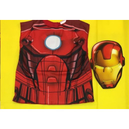 Set Maglietta e Maschera IRON MAN