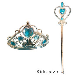 Set Principessa Elsa - 2 pz (Corona,scettro)
