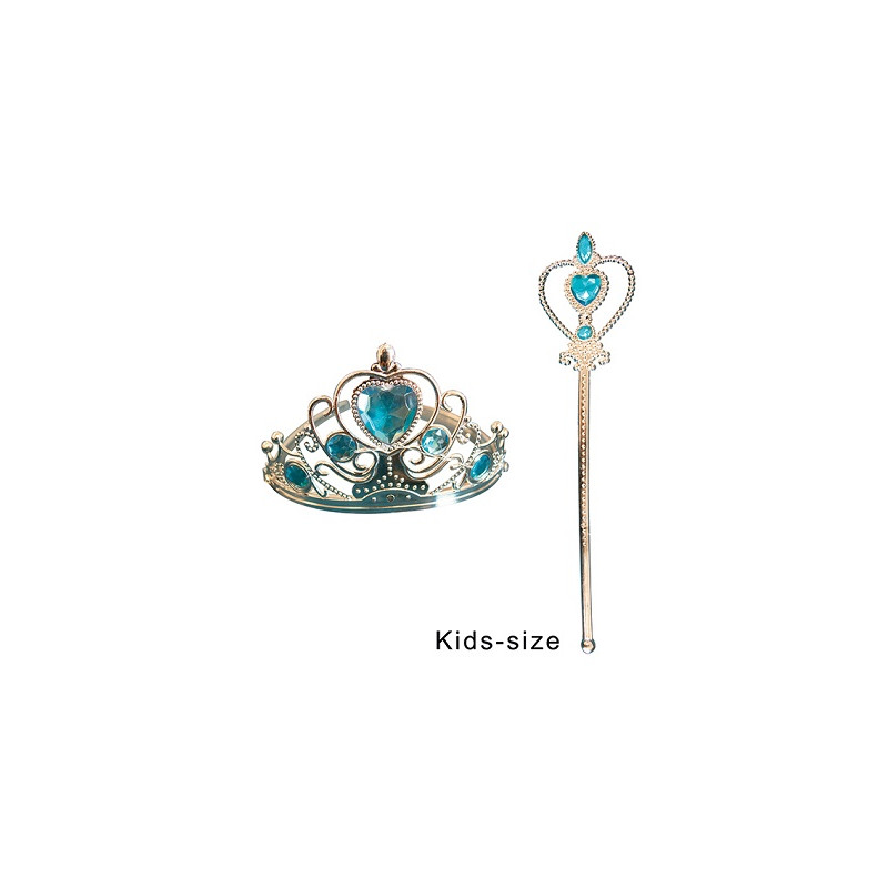 Set Principessa Elsa - 2 pz (Corona,scettro)