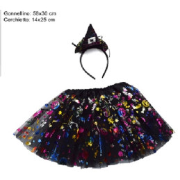 Set Strega - 2 pz (Tutu',cerchietto)
