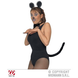 Set Topina - 3 pz (Cerchietto,coda,papillon)