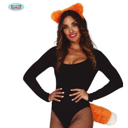 Set Volpe - 2 pz (Cerchietto,coda)