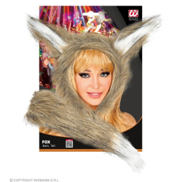 Set Volpe - 2 pz (Cerchietto,coda)