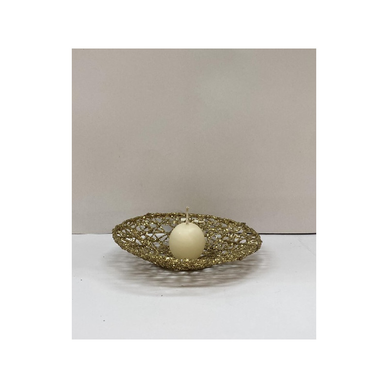 Sfera AVORIO in cera - 3 cm