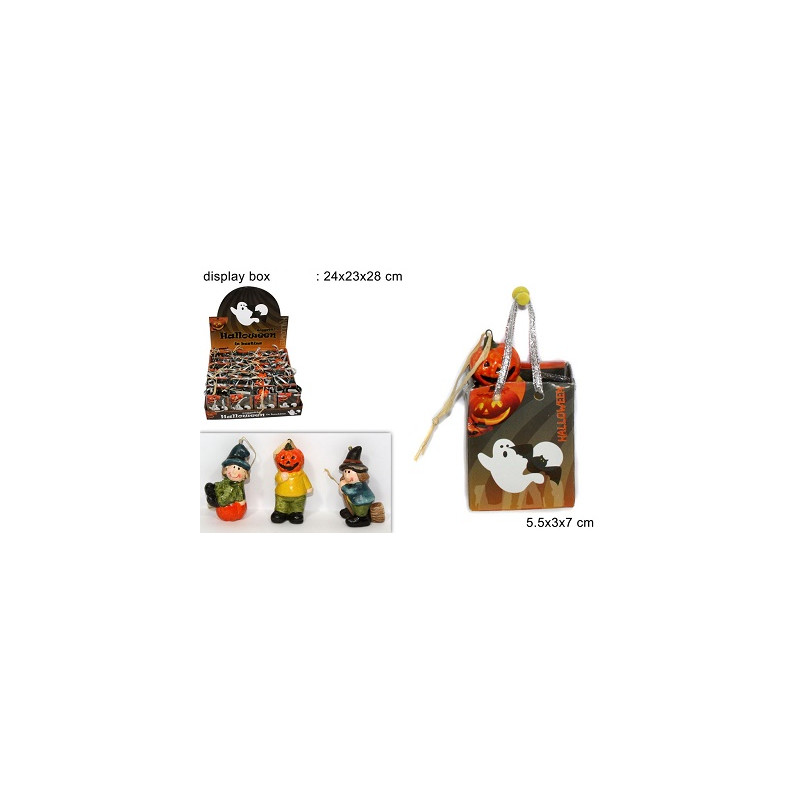 Soggetti Halloween in ceramica con bustina