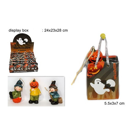 Soggetti Halloween in ceramica con bustina