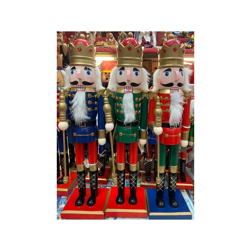 Soldato Schiaccianoci in legno 50 cm