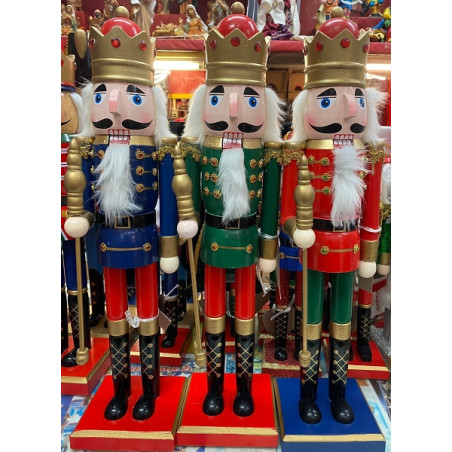 Soldato Schiaccianoci in legno 50 cm