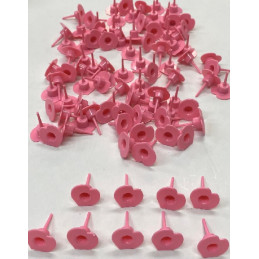 Sostegni ROSA per candeline (cf. 100 pz)