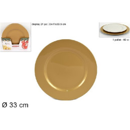 Sottopiatto Oro 33 cm