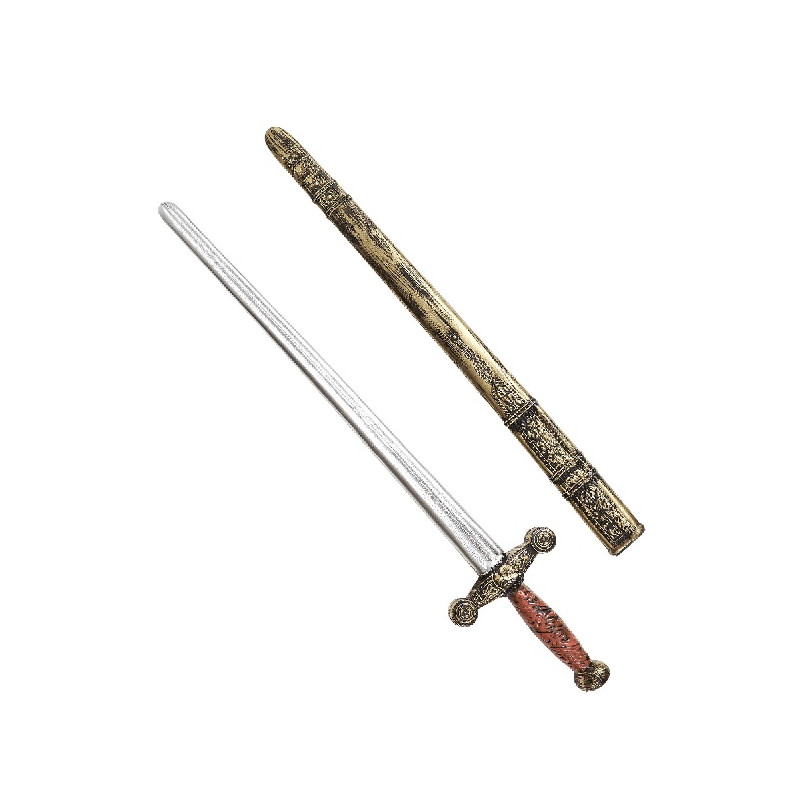 Spada Medievale con fodero 75 cm