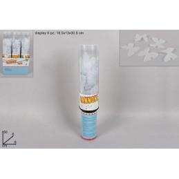 Sparacoriandolo Farfalle Bianche 30 cm