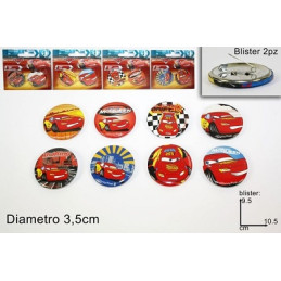 Spilla Cars (cf. 2 pz)