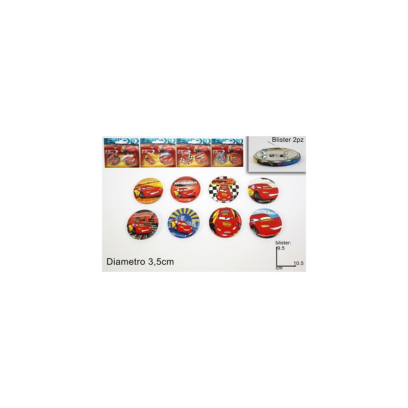 Spilla Cars (cf. 2 pz)