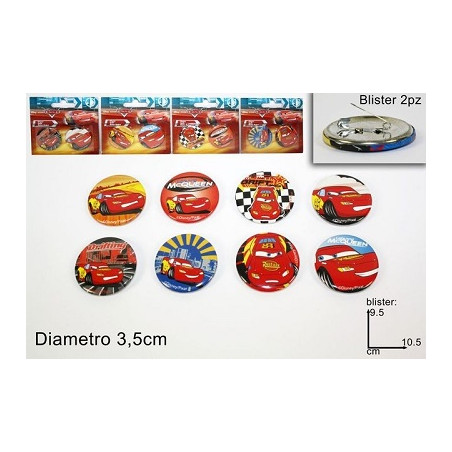 Spilla Cars (cf. 2 pz)