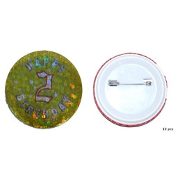 Spilla Happy 2 Birthday (cf. 10 pz)